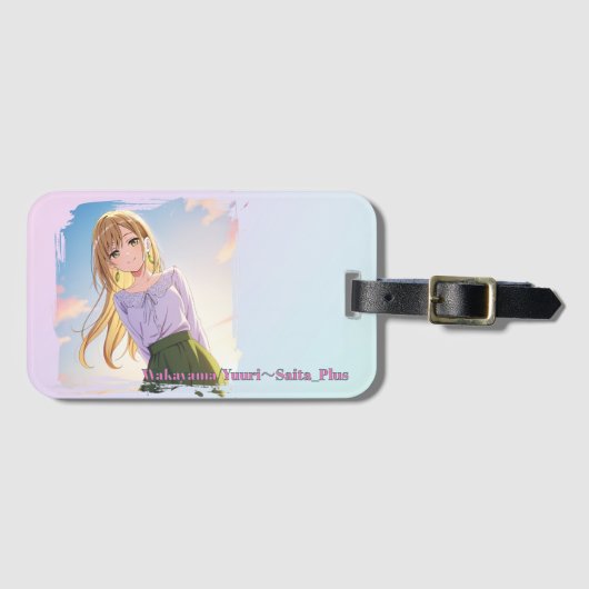 47_Plus 和歌山 優里 - Wakayama Yuuri ラゲッジタグ (正面横)