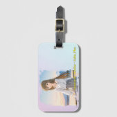47_Plus 山梨 澄香 - Yamanashi Sumika ラゲッジタグ (正面縦)