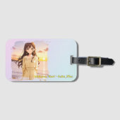 47_Plus 石川 雅莉 - Ishikawa Mari ラゲッジタグ (正面横)