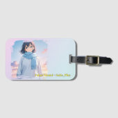 47_Plus 福井 優海 - Fukui Yuumi ラゲッジタグ (正面横)