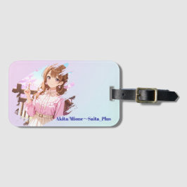 47_Plus 秋田 雅音 - Akita Mione ラゲッジタグ