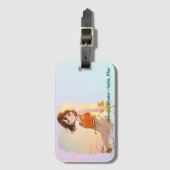 47_Plus 茨城 美郷 - Ibaraki Misato ラゲッジタグ (正面縦)