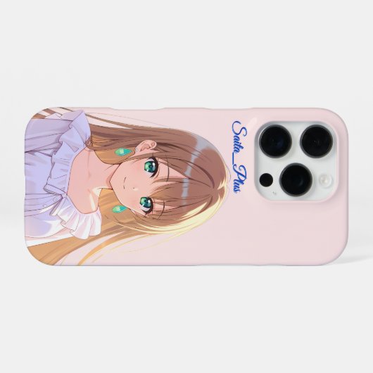 47_Plus – Anime Character Series iPhoneケース (裏面横)