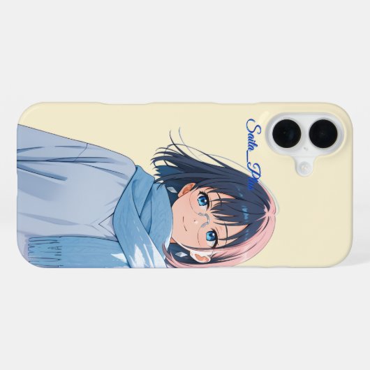 47_Plus – Anime Character Series iPhoneケース (裏面横)