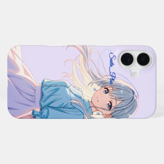 47_Plus – Anime Character Series iPhoneケース (裏面横)