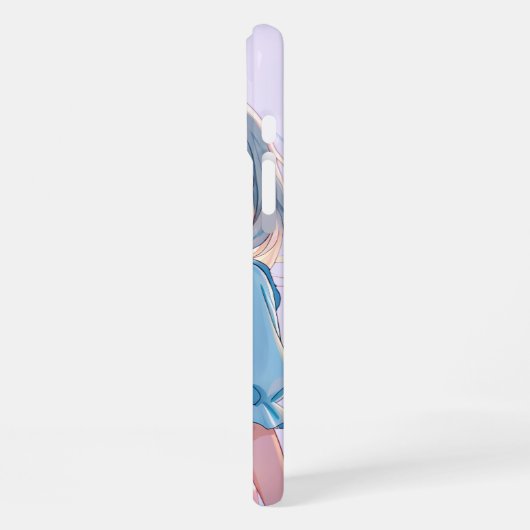 47_Plus – Anime Character Series iPhoneケース (左側面)