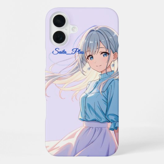 47_Plus – Anime Character Series iPhoneケース (裏面)