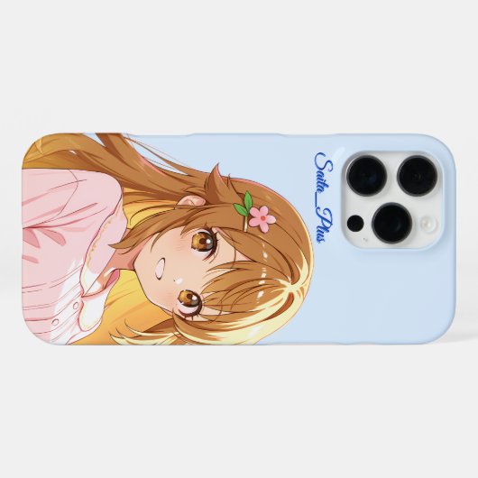 47_Plus – Anime Character Series iPhoneケース (裏面横)