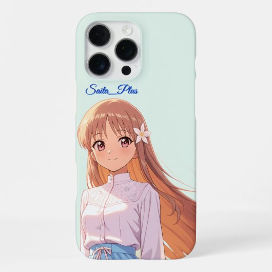 47_Plus – Anime Character Series iPhoneケース (裏面)