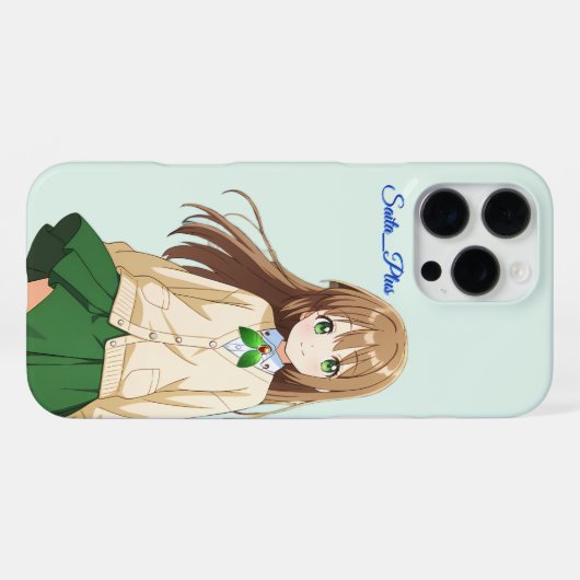 47_Plus – Anime Character Series iPhoneケース (裏面横)