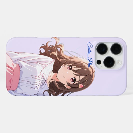 47_Plus – Anime Character Series iPhoneケース (裏面横)