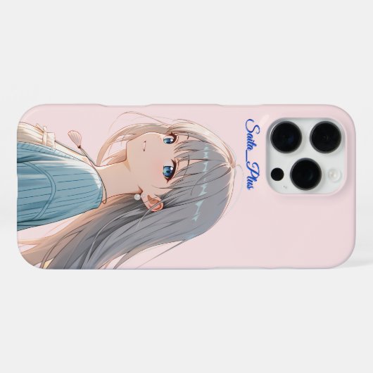 47_Plus – Anime Character Series iPhoneケース (裏面横)