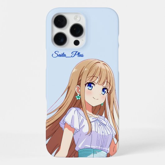 47_Plus – Anime Character Series iPhoneケース (裏面)