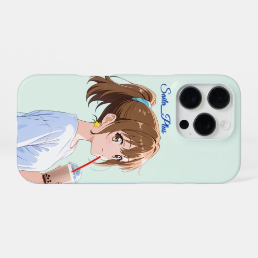 47_Plus – Anime Character Series iPhoneケース (裏面横)