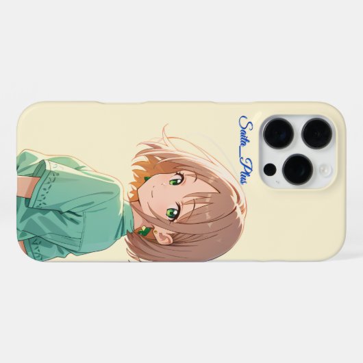 47_Plus – Anime Character Series iPhoneケース (裏面横)