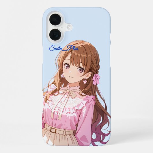 47_Plus – Anime Character Series iPhoneケース (裏面)