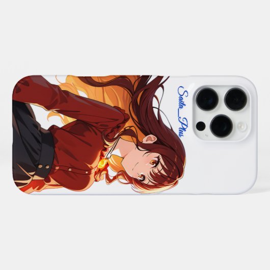47_Plus – Anime Character Series iPhoneケース (裏面横)