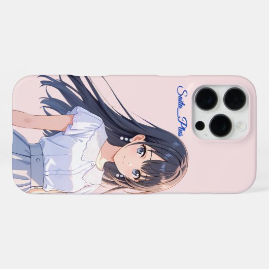 47_Plus – Anime Character Series iPhoneケース (裏面横)