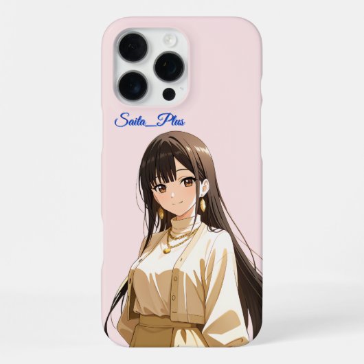 47_Plus – Anime Character Series iPhoneケース (裏面)