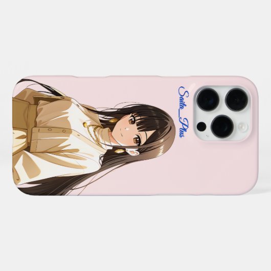 47_Plus – Anime Character Series iPhoneケース (裏面横)