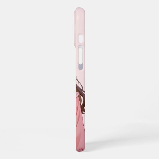 47_Plus – Anime Character Series iPhoneケース (左側面)