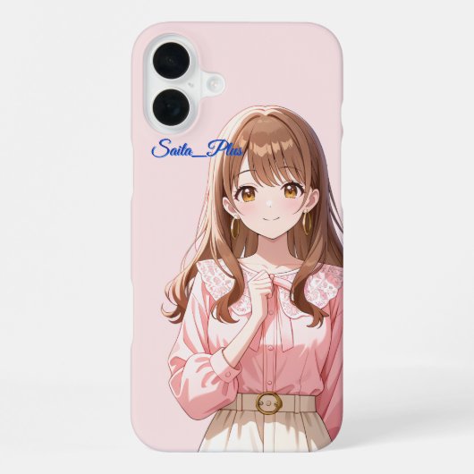 47_Plus – Anime Character Series iPhoneケース (裏面)