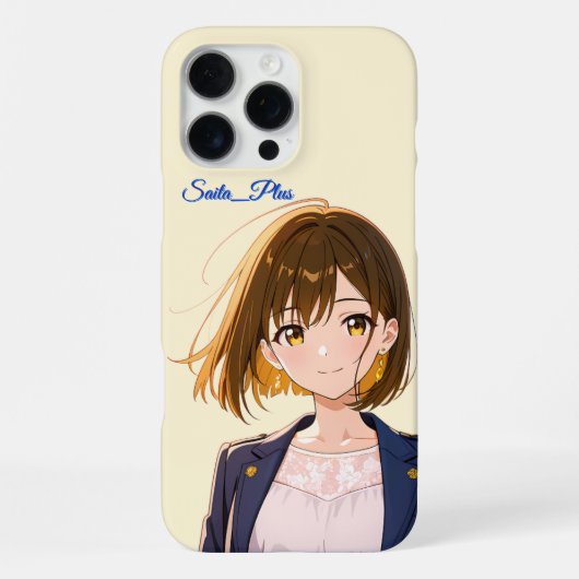 47_Plus – Anime Character Series iPhoneケース (裏面)