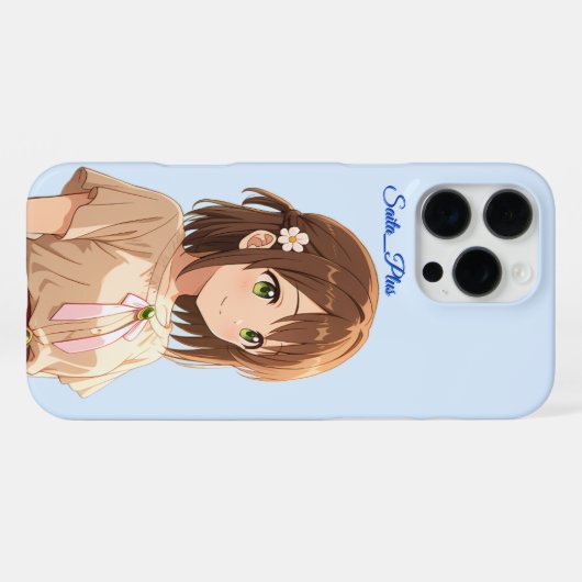 47_Plus – Anime Character Series iPhoneケース (裏面横)