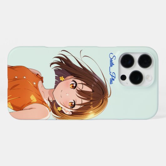47_Plus – Anime Character Series iPhoneケース (裏面横)