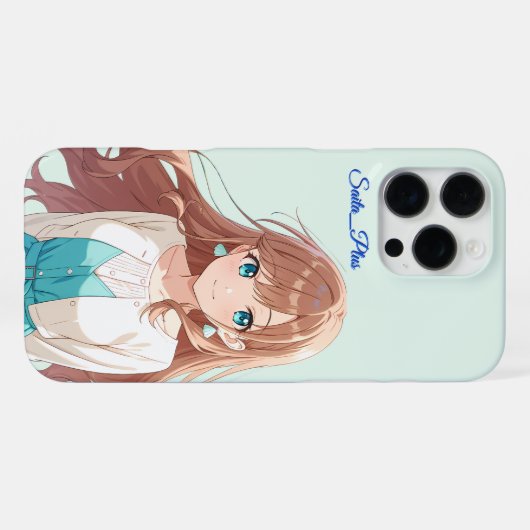 47_Plus – Anime Character Series iPhoneケース (裏面横)