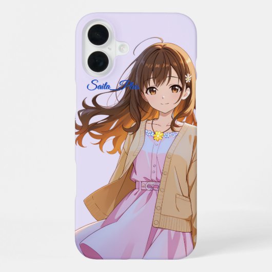 47_Plus – Anime Character Series iPhoneケース (裏面)