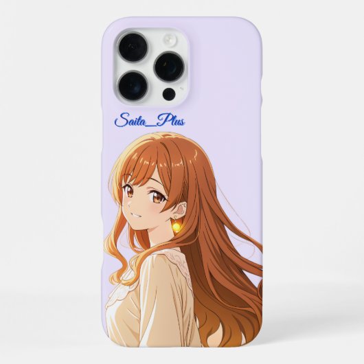 47_Plus – Anime Character Series iPhoneケース (裏面)