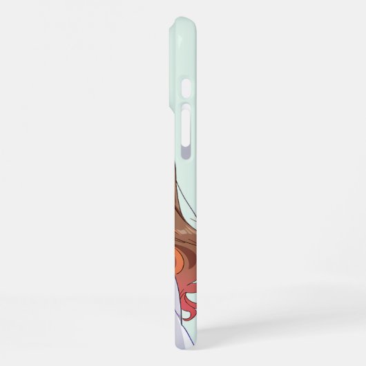47_Plus – Anime Character Series iPhoneケース (左側面)
