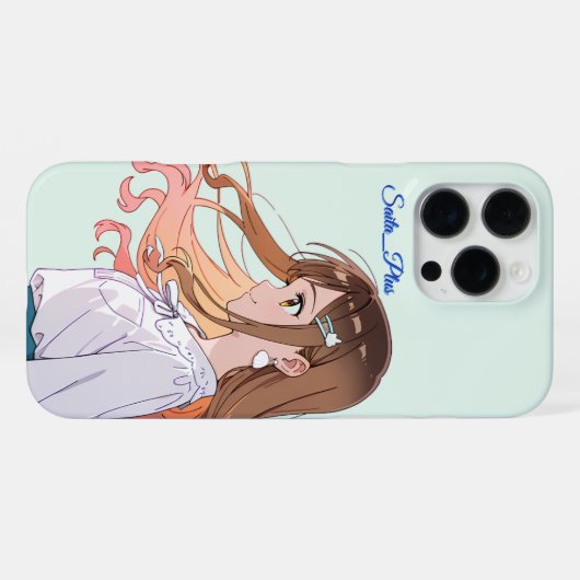 47_Plus – Anime Character Series iPhoneケース (裏面横)