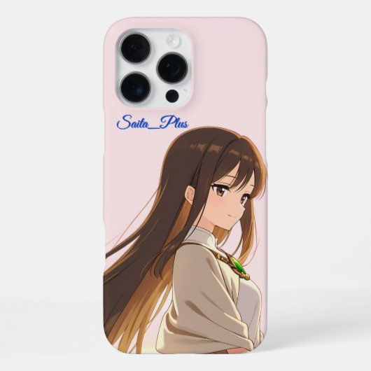 47_Plus – Anime Character Series iPhoneケース (裏面)