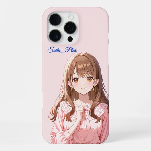 47_Plus – Anime Character Series iPhoneケース (裏面)