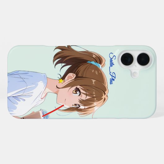 47_Plus – Anime Character Series iPhoneケース (裏面横)