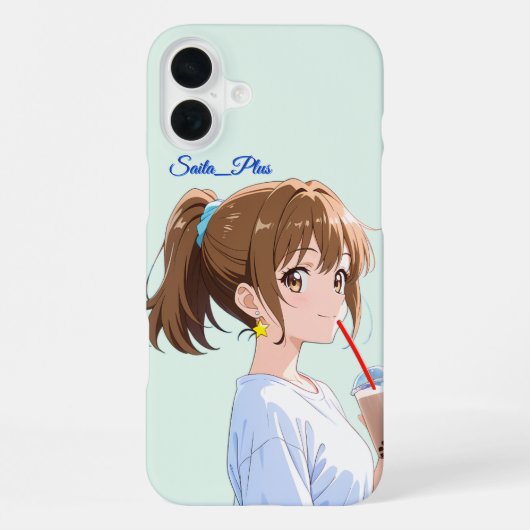 47_Plus – Anime Character Series iPhoneケース (裏面)