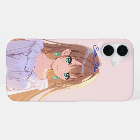 47_Plus – Anime Character Series iPhoneケース (裏面横)