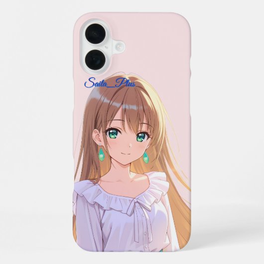 47_Plus – Anime Character Series iPhoneケース (裏面)