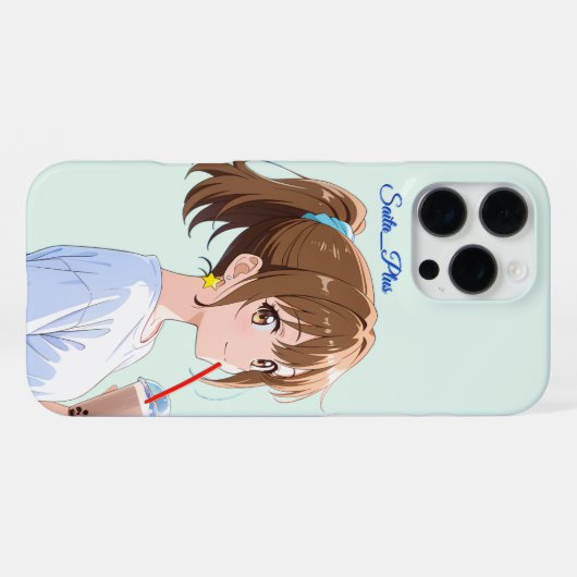 47_Plus – Anime Character Series iPhoneケース (裏面横)