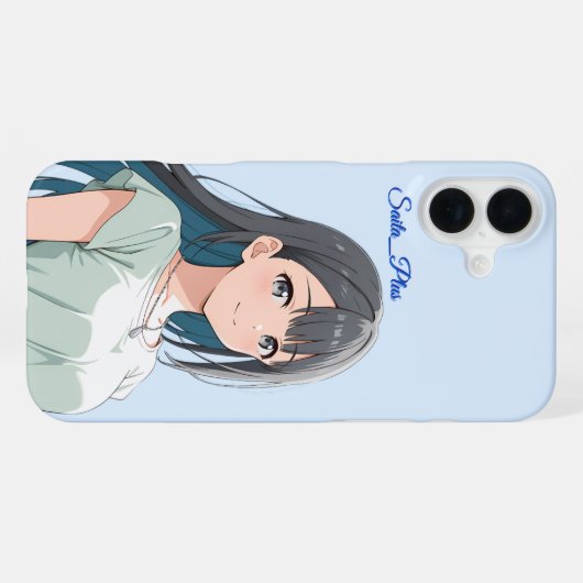 47_Plus – Anime Character Series iPhoneケース (裏面横)
