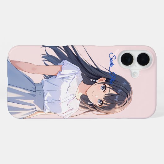 47_Plus – Anime Character Series iPhoneケース (裏面横)