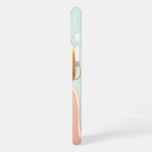 47_Plus – Anime Character Series iPhoneケース (左側面)