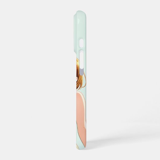 47_Plus – Anime Character Series iPhoneケース (左側面)