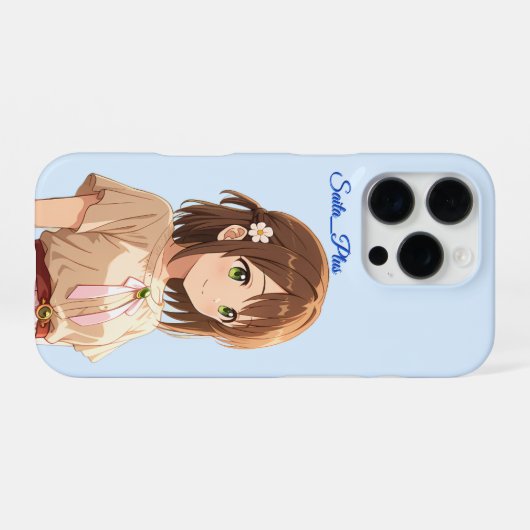 47_Plus – Anime Character Series iPhoneケース (裏面横)