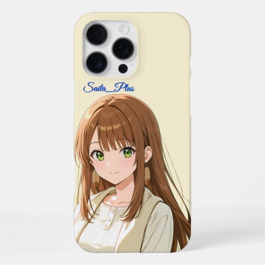 47_Plus – Anime Character Series iPhoneケース (裏面)