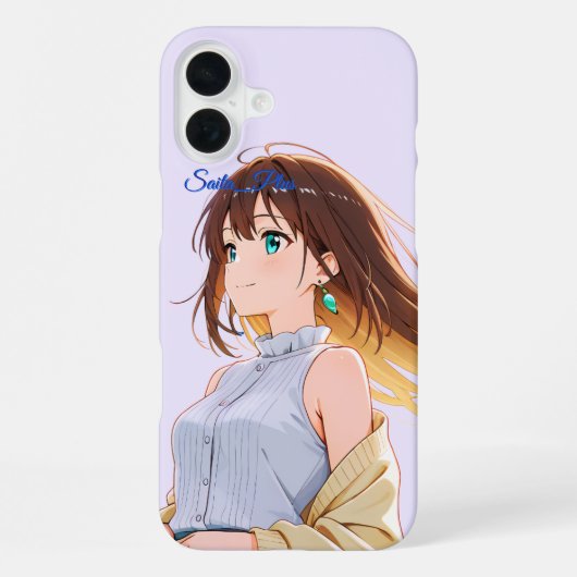 47_Plus – Anime Character Series iPhoneケース (裏面)