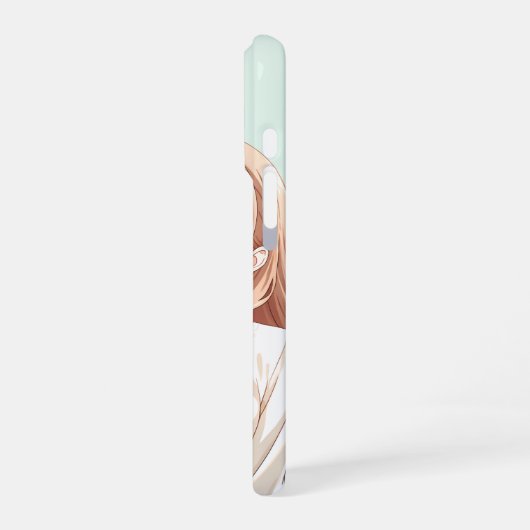 47_Plus – Anime Character Series iPhoneケース (左側面)