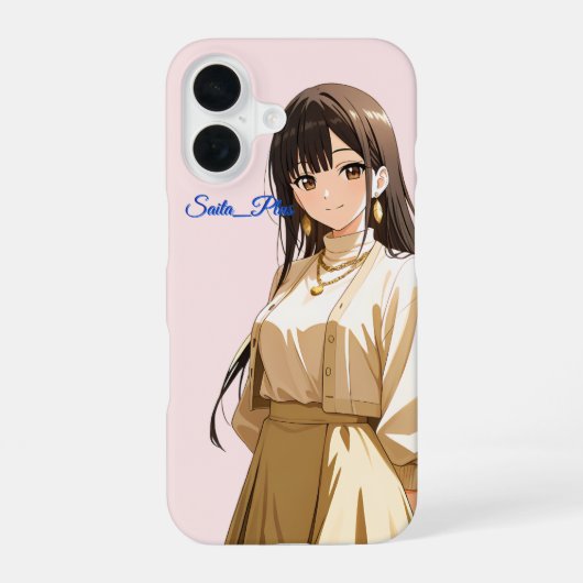 47_Plus – Anime Character Series iPhone 16ケース (裏面)